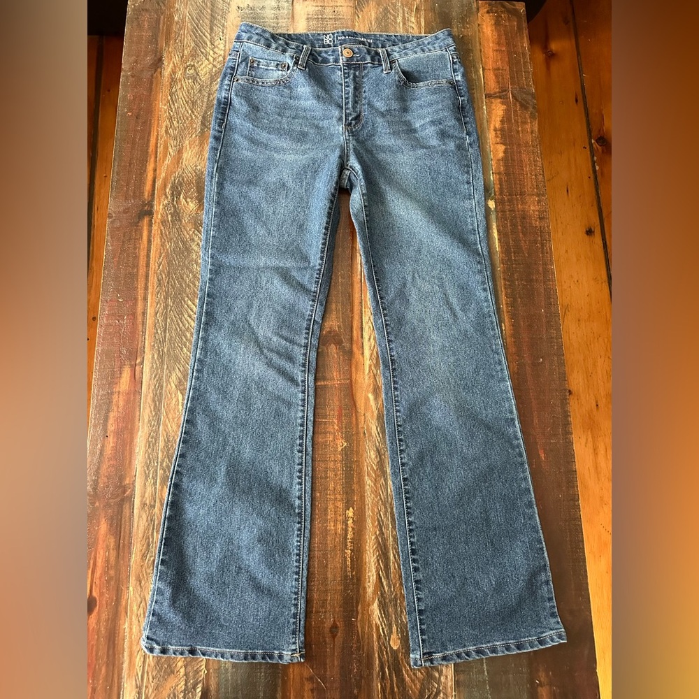 No Boundaries Women’s Junior 13 Slightly Flared Leg Stretch Jeans | SKU 0658
